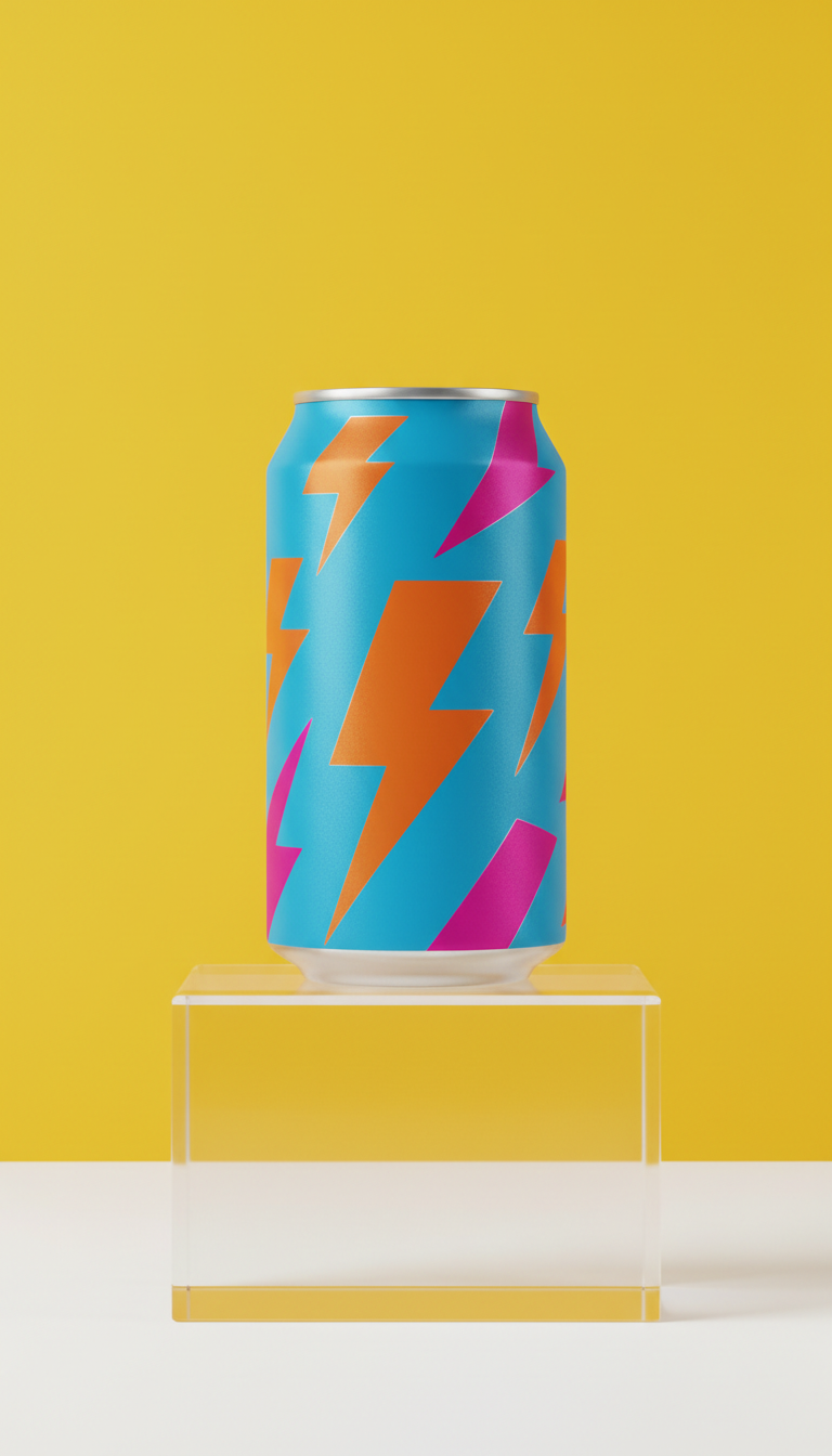 Blueberry Blast Energy Drink 12oz